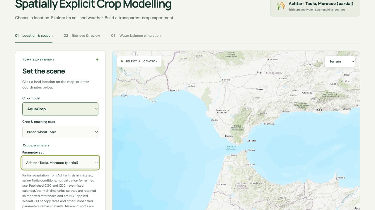 Illustration from the CropExplorer manual